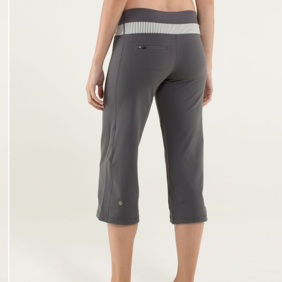 Lululemon legging grey Dharana Crop - Picture 2 of 15